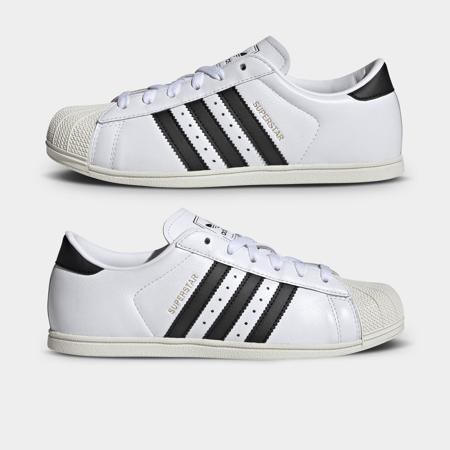 adidas Women's Superstar Lo Pro White / Core Black - Gold Metallic