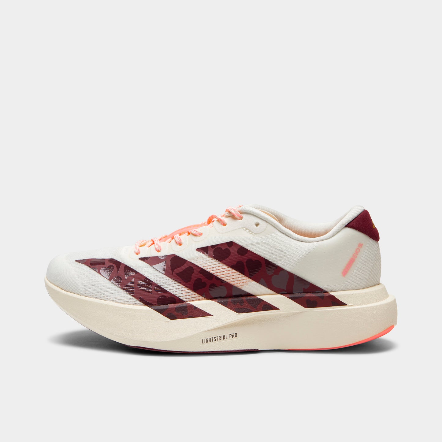 adidas Femmes Evo SL Blanc cassé / Rouge ombre - Rose étincelle