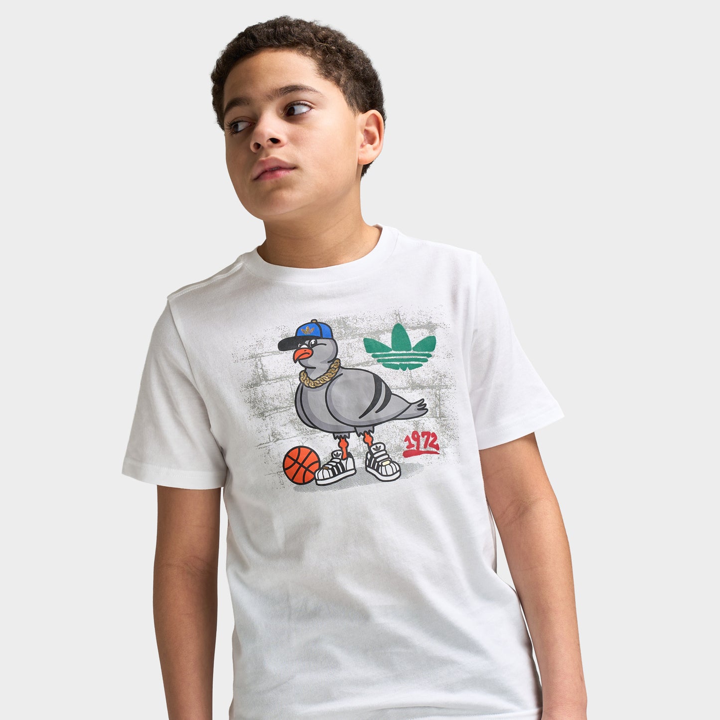 adidas Juniors' Sport Tee / White
