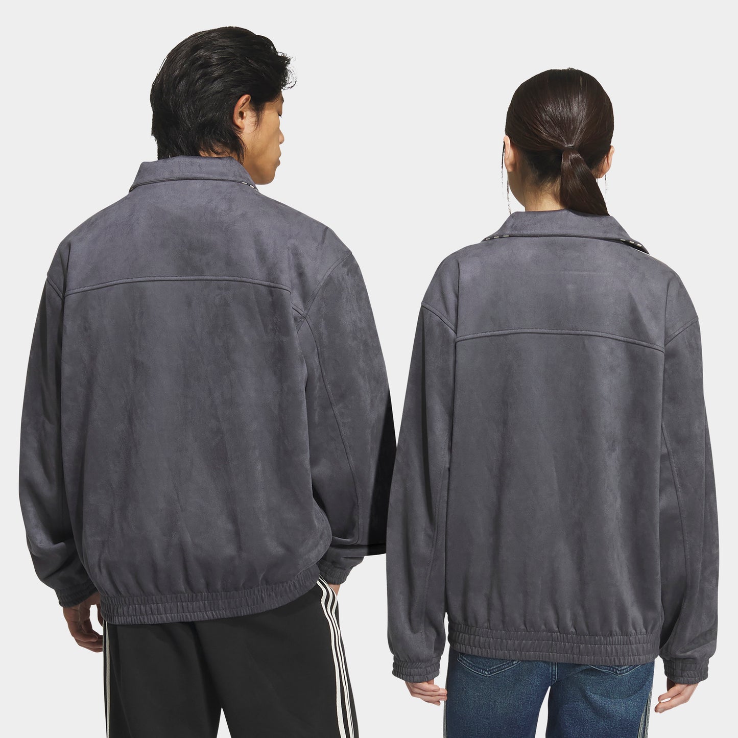 adidas Veste Tang pour le Nouvel An chinois pour femmes Gris doux / Six