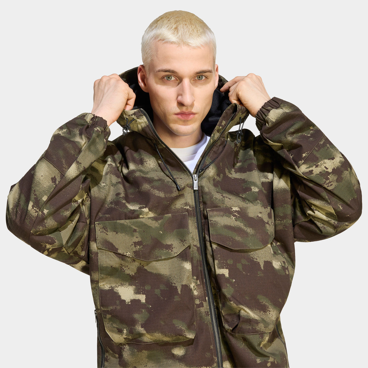 adidas veste camouflage / Vert strata