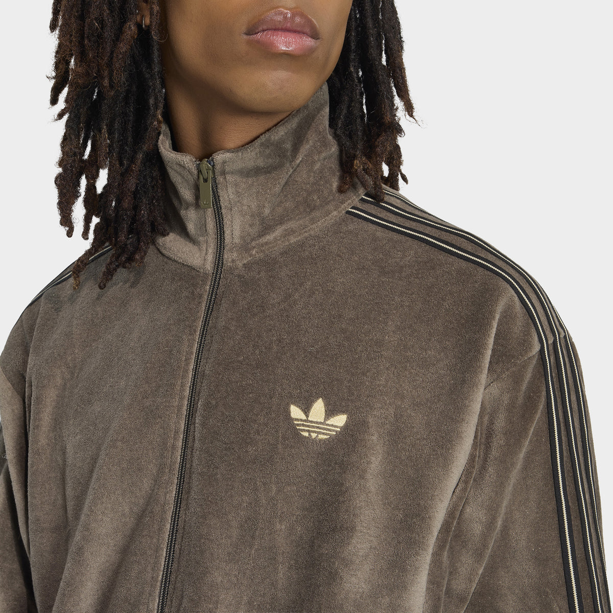 adidas Firebird Velour Track Top / Branch