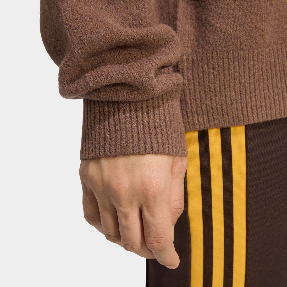 adidas Originals Athletic Department Knitted Sweater / Earth