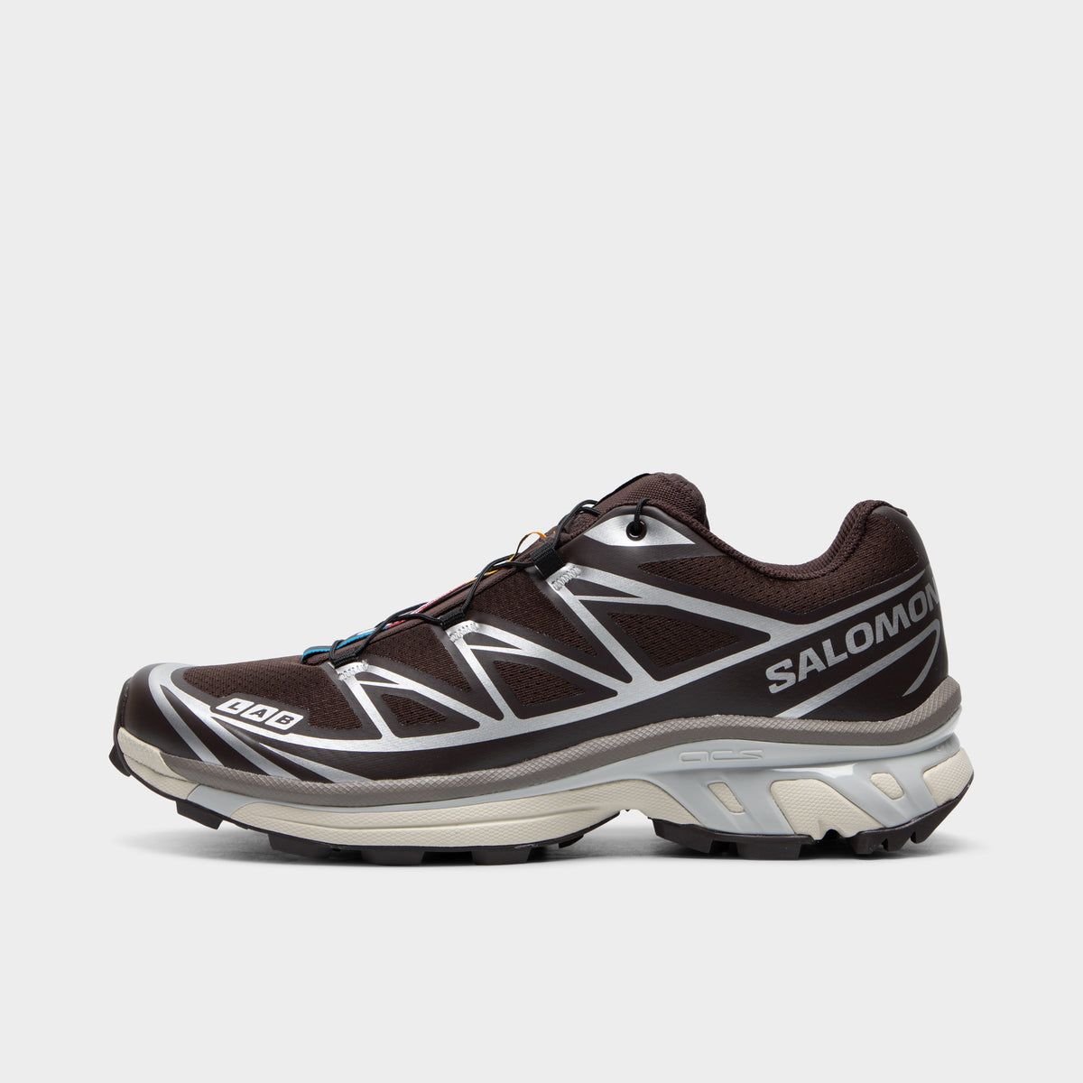 Salomon XT 6 Black Coffee Footwear Silver Falcon