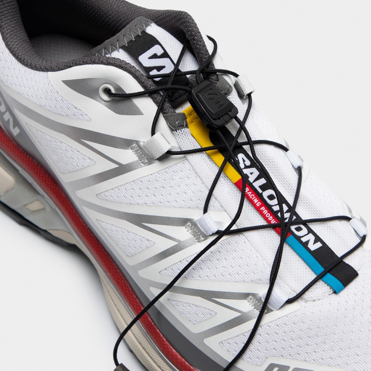 Salomon XT-6 White / Grey - Red