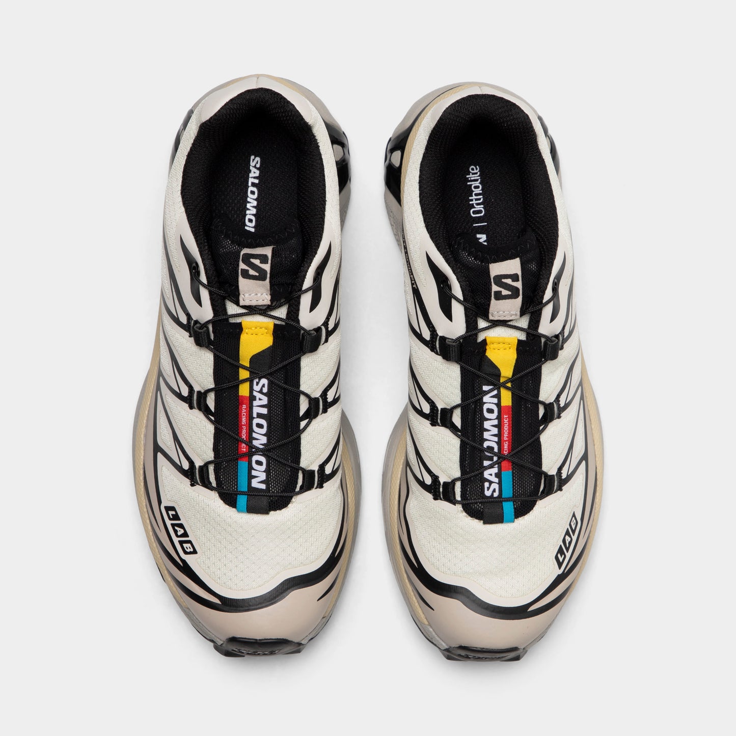 Salomon XT-6 Vanille Glacée / Noir - Nuage Argenté