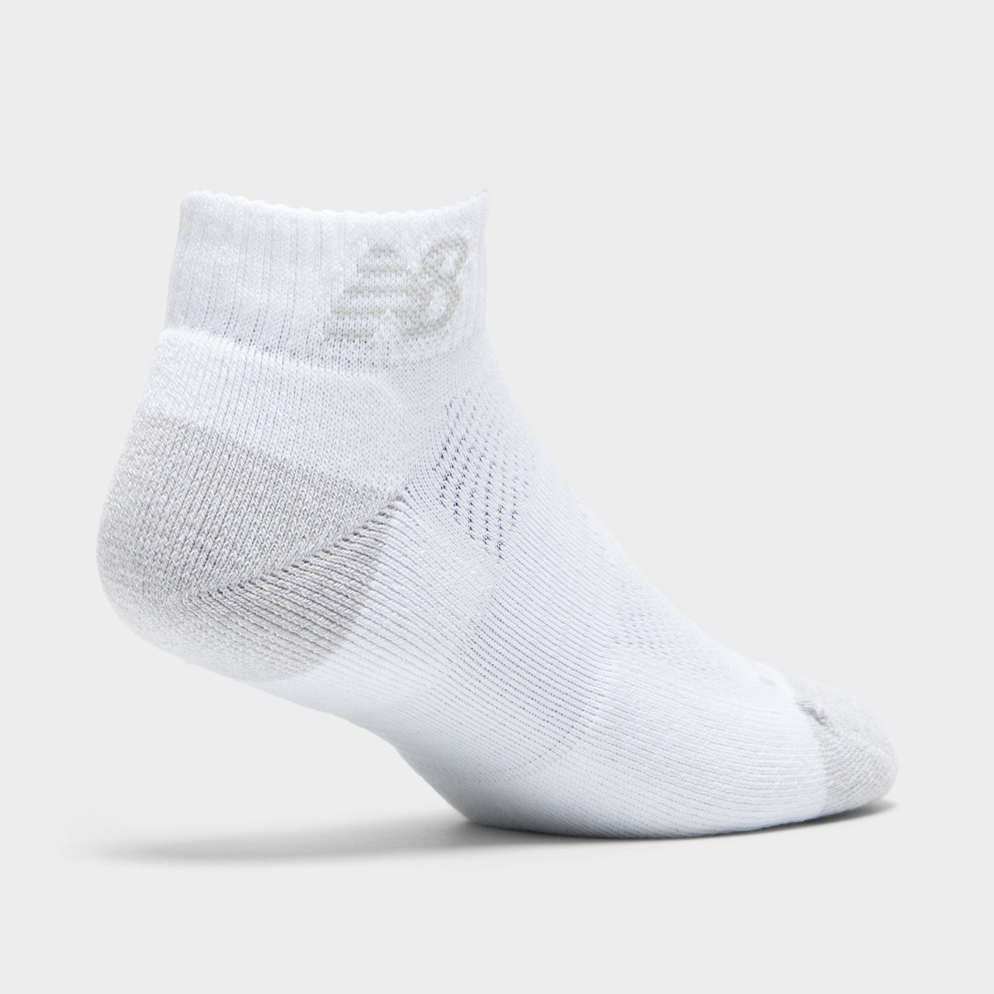New Balance Active Cushion Chaussettes basses (3-Paires) / Blanc