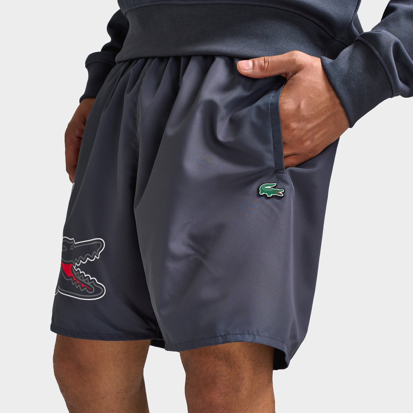 Lacoste Croc Wrap Short de bain / Asphalte