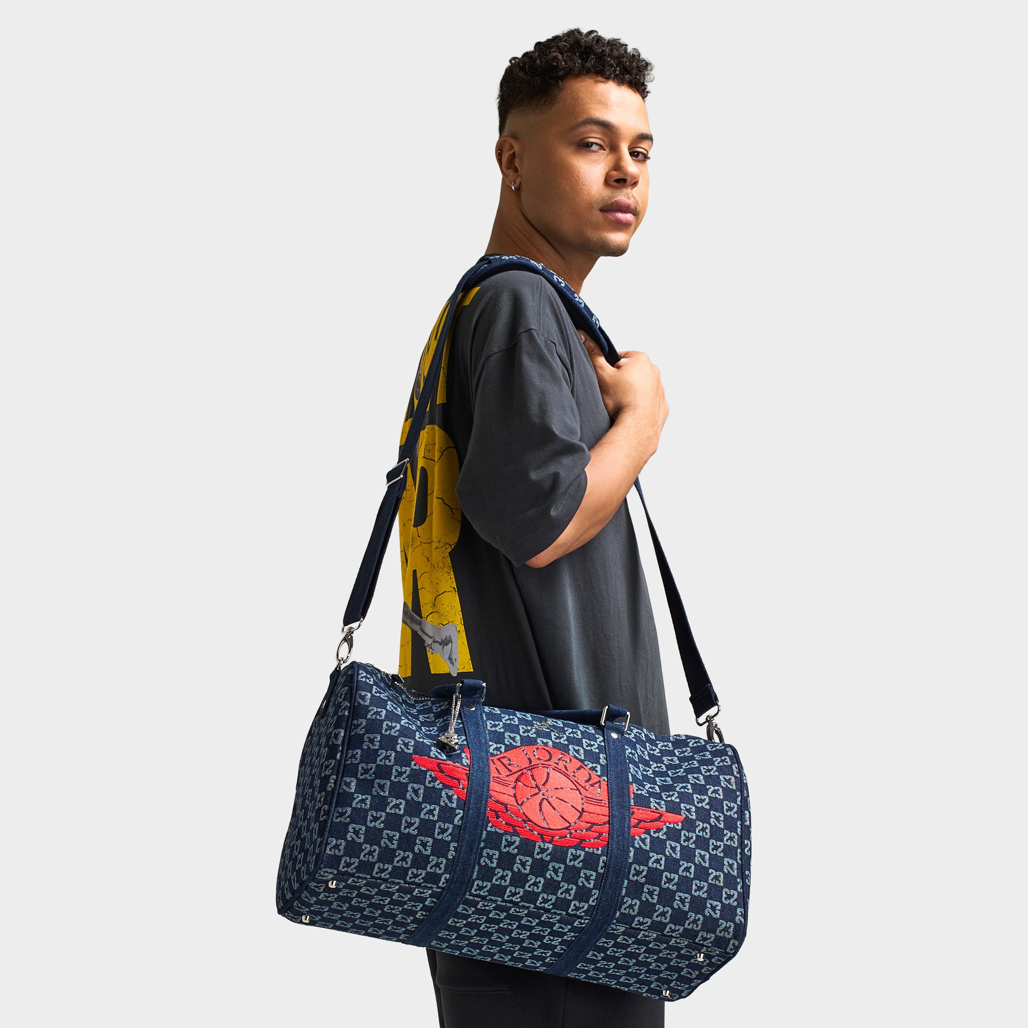 Jordan Monogram Duffle Bag / Dark Indigo Rinse – JD Sports