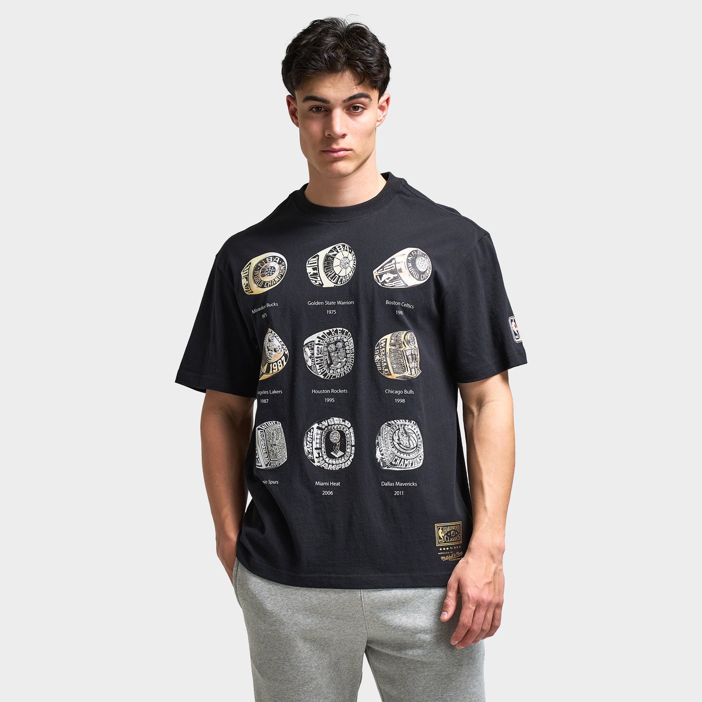 Mitchell & Ness Champ Rings T-Shirt Multi / Noir