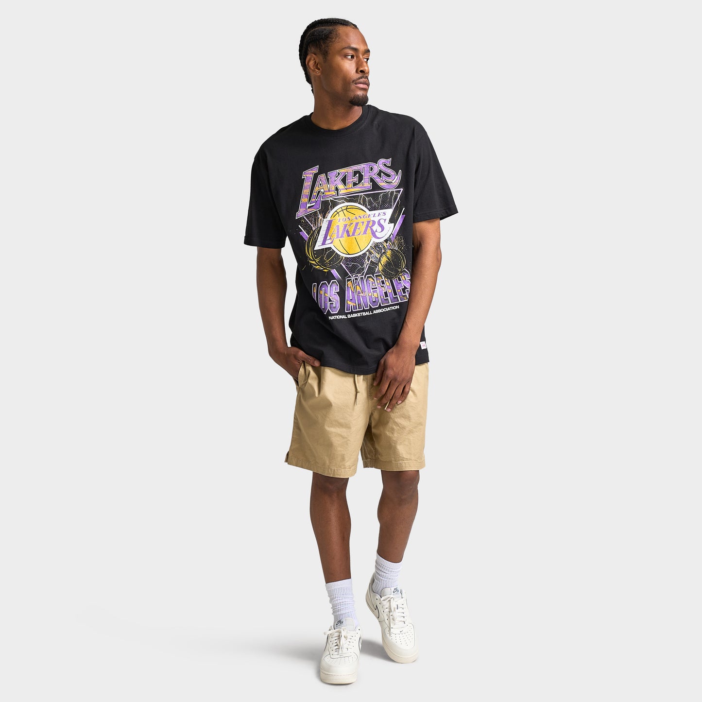 Mitchell & Ness Los Angeles Lakers t-shirt / Noir