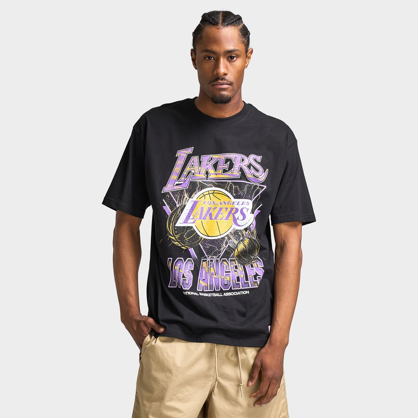 Mitchell & Ness Los Angeles Lakers t-shirt / Noir