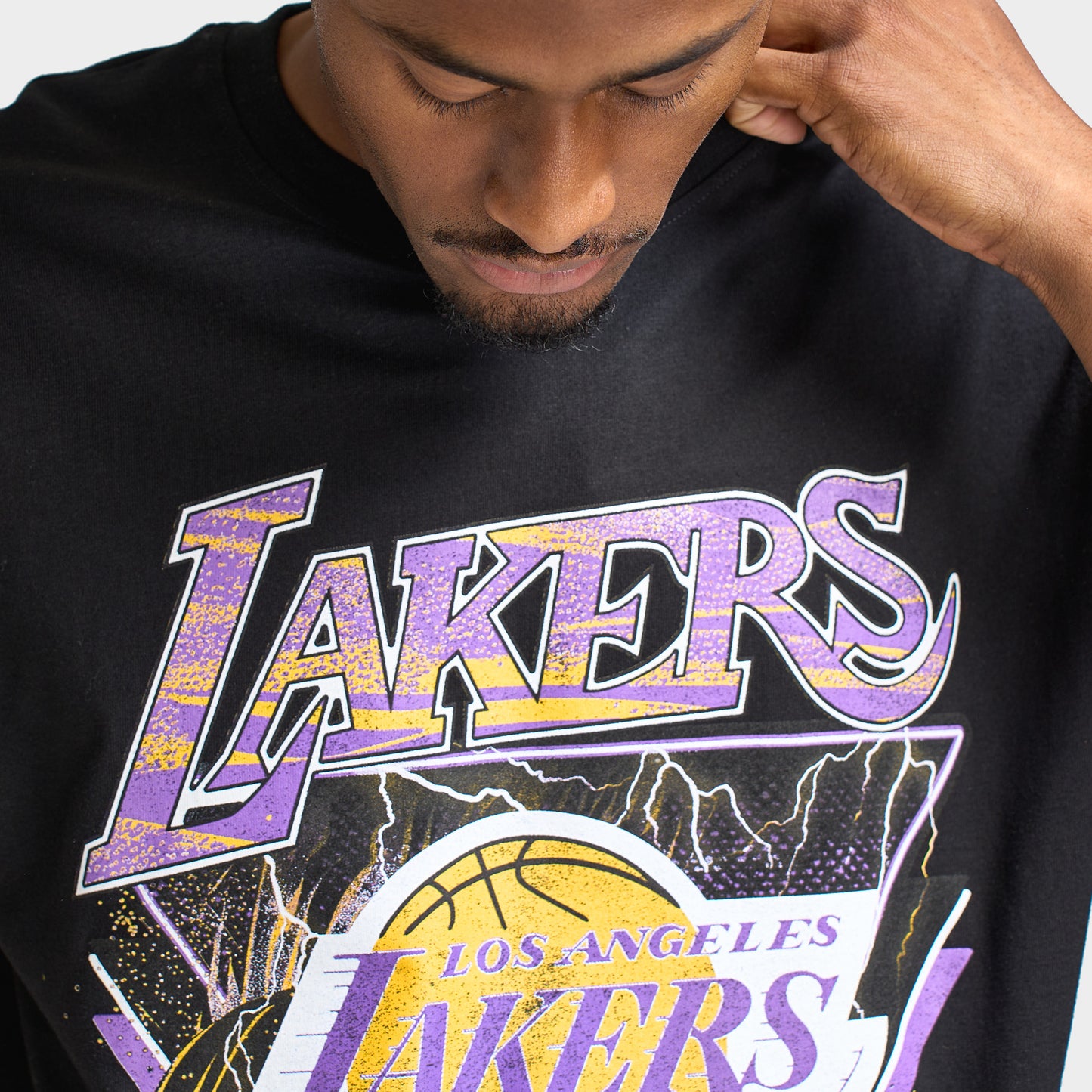 Mitchell & Ness Los Angeles Lakers t-shirt / Noir