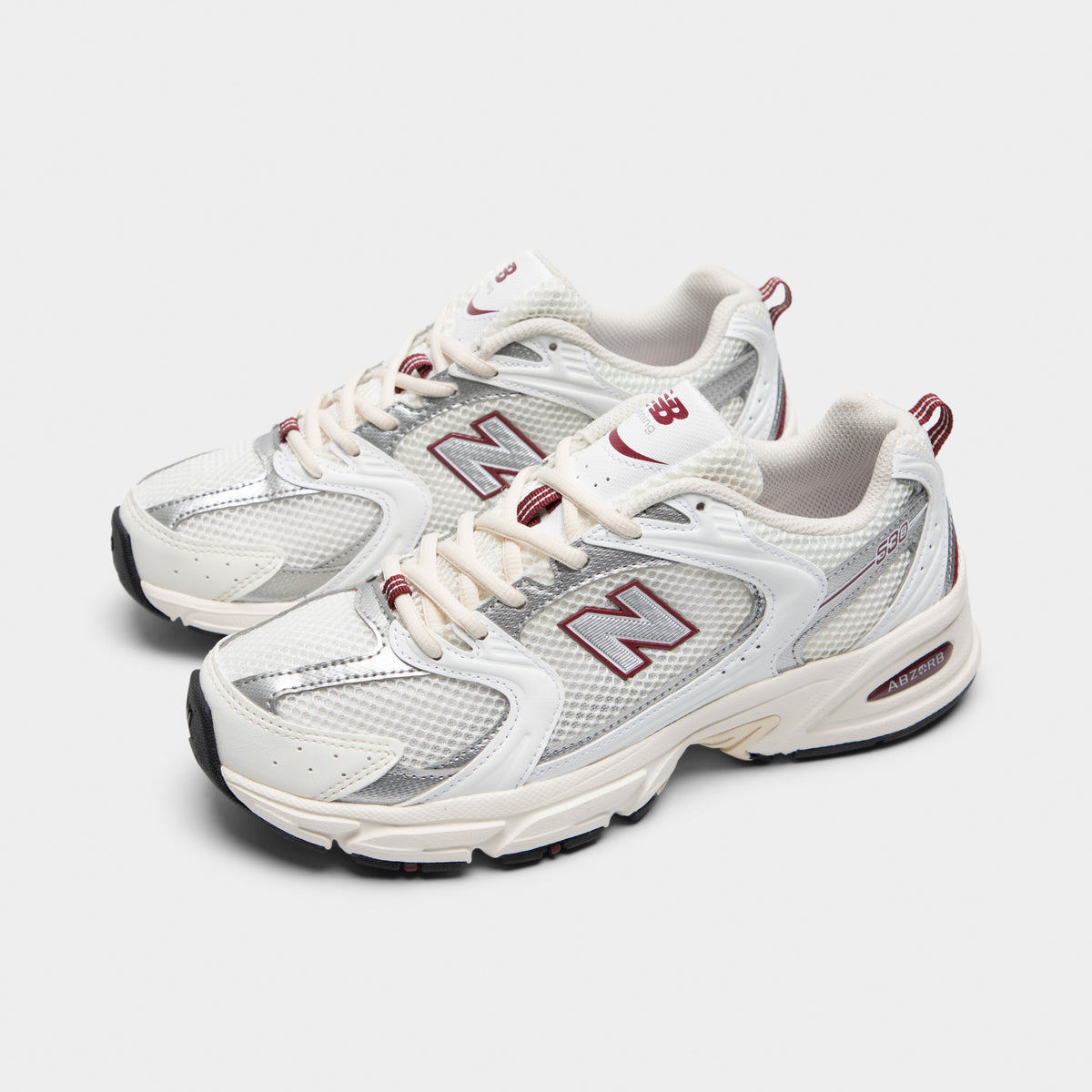 New Balance 530 Sea Salt White Mercury Red