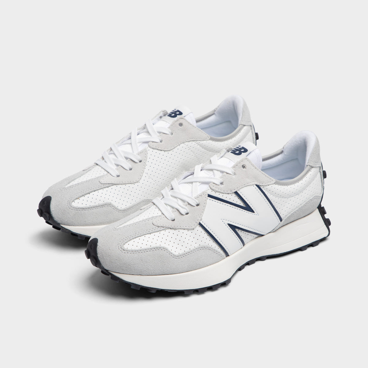 New balance grey black hotsell and white