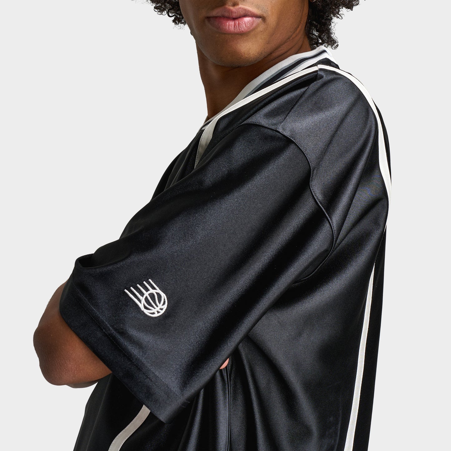 New Balance Hoops Short Sleeve Shooting Top / Black