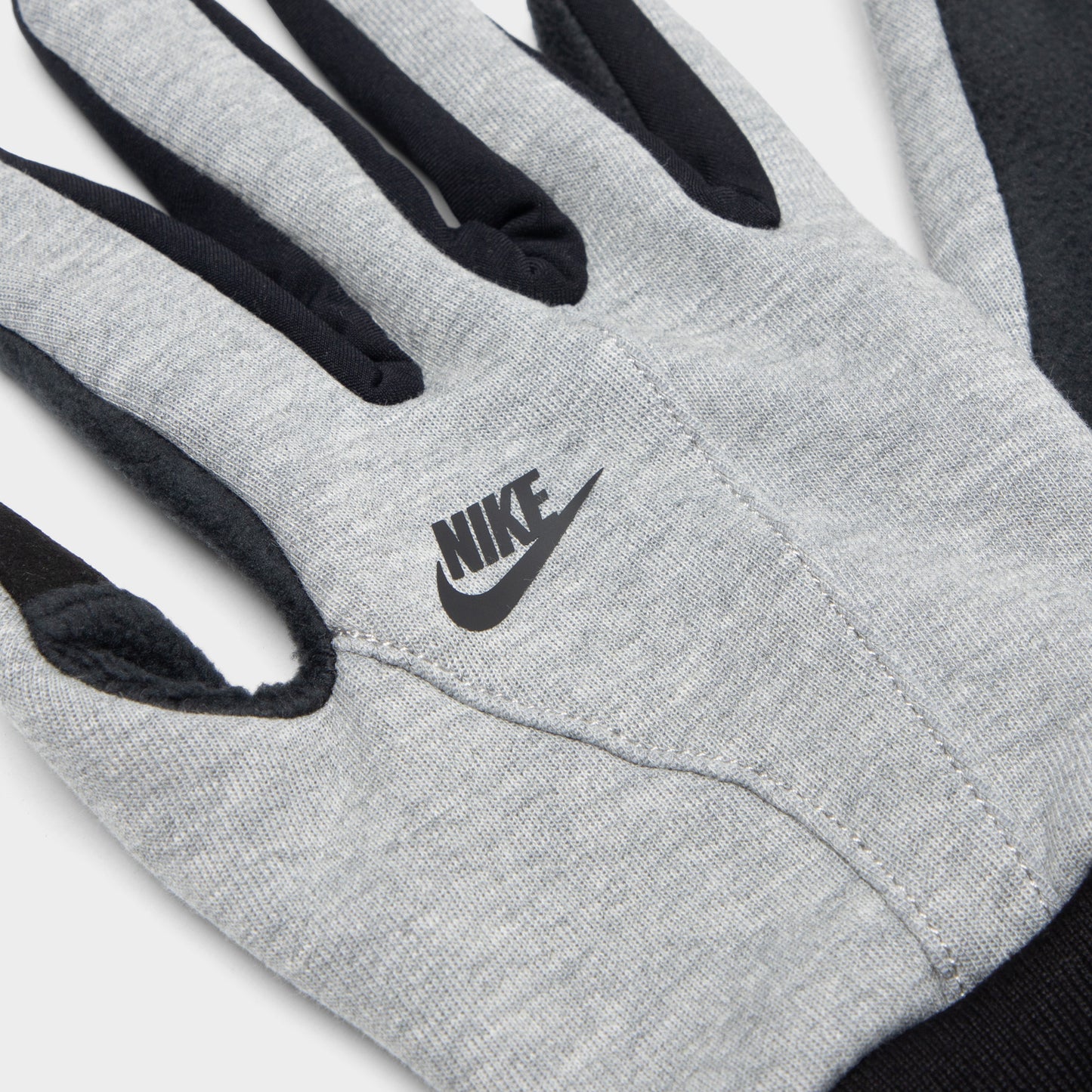 Nike Tech Fleece 2.0 Gloves Dark Grey / Black