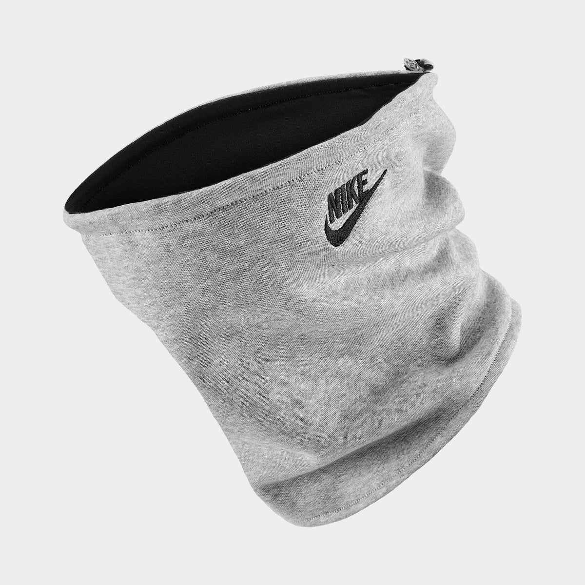 Cache-cou réversible en polaire Nike Club Gris foncé / Noir - Blanc