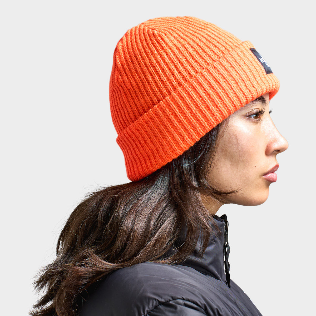 North face salty dog beanie orange sales