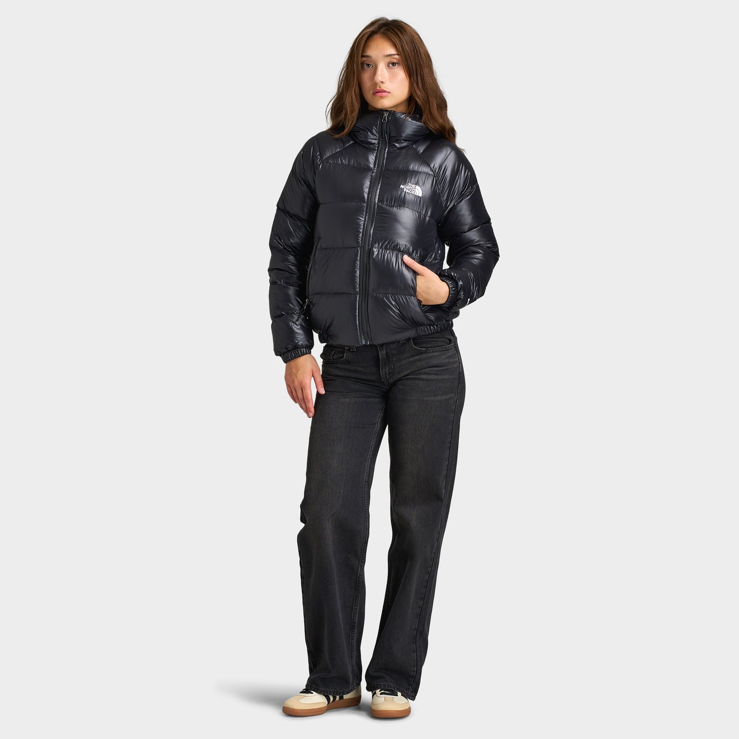 The North Face Hydrenalite Down Hoodie / Noir brillant