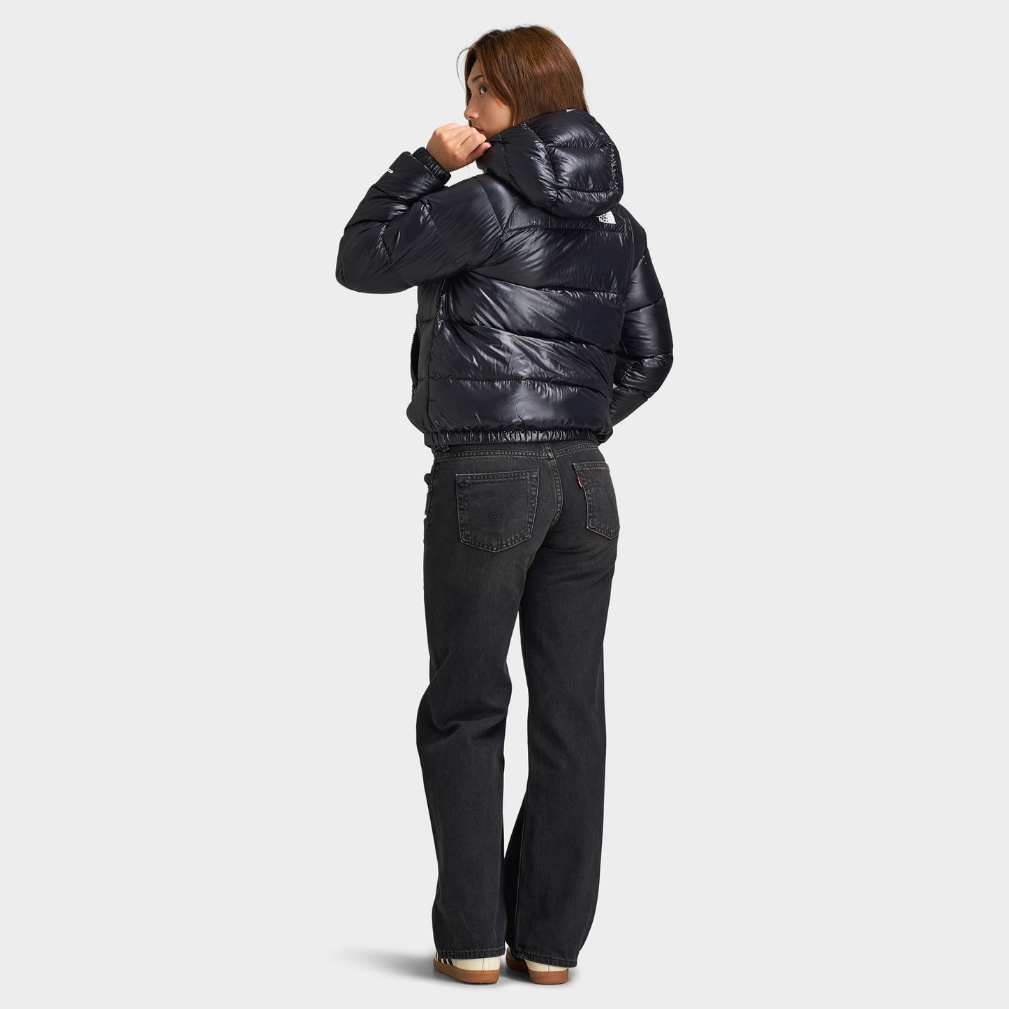 The North Face Hydrenalite Down Hoodie / Noir brillant