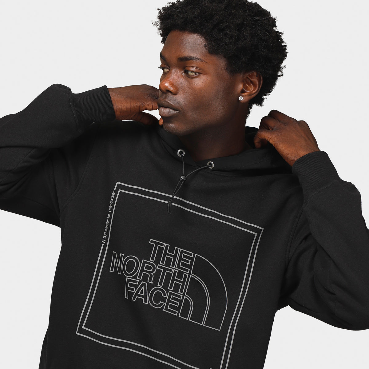Black hoodie north face 2025
