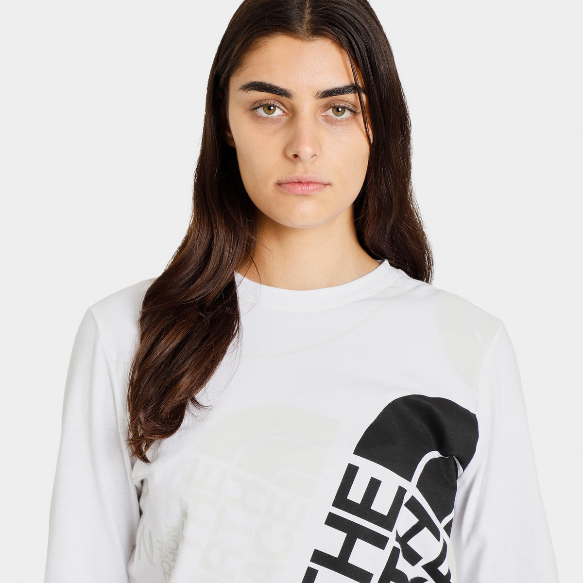 The North Face Women's Graphic Injection Long Sleeve T-shirt TNF
