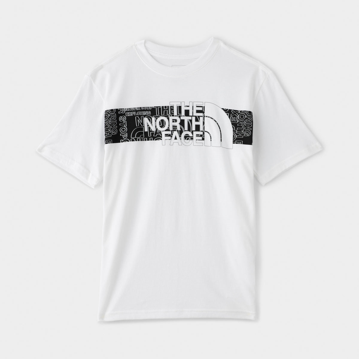 THE NORTH FACE, White Men's T-shirt