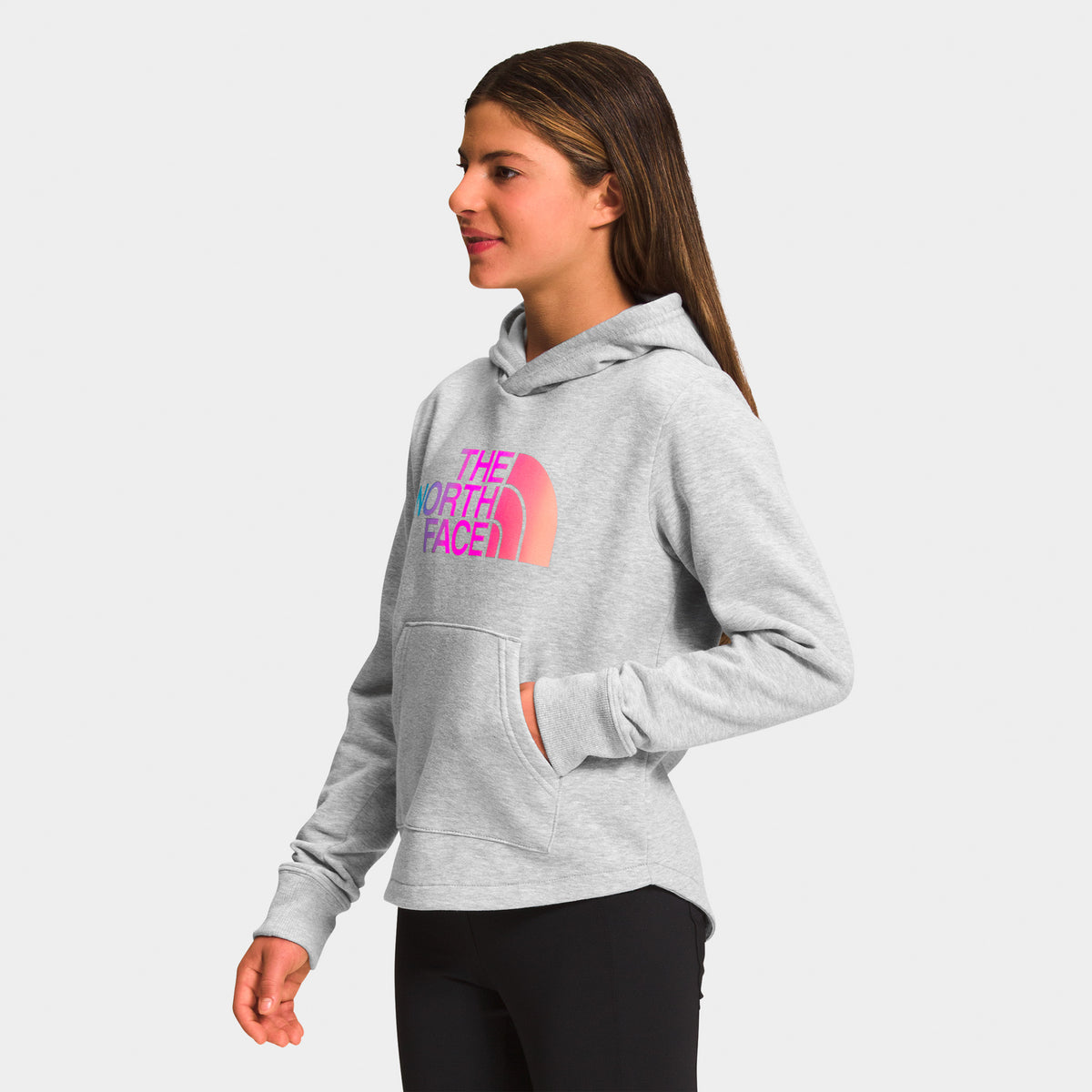 The North Face Junior Girls' Camp Fleece Pullover Hoodie Light