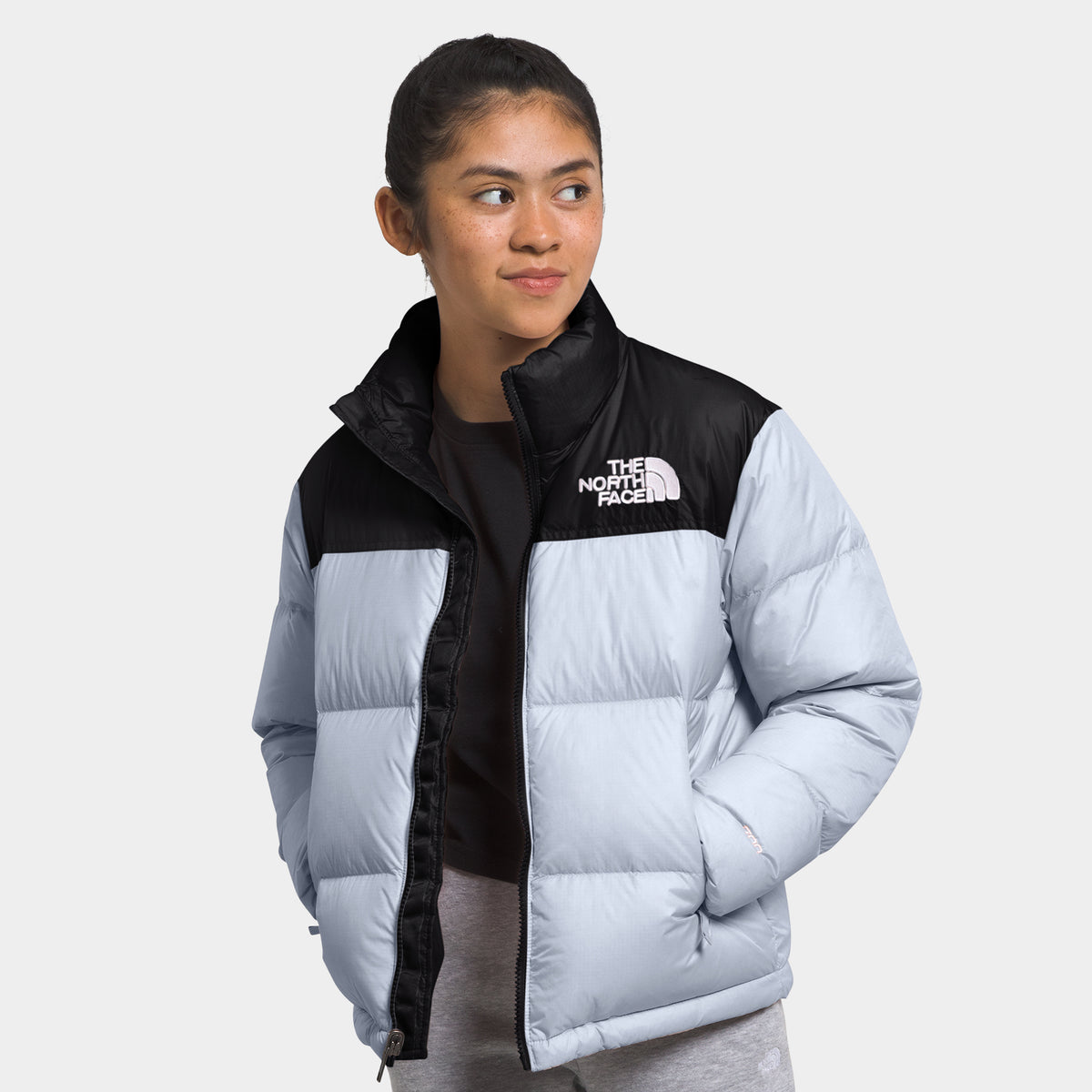 The North Face Junior Boys 1996 Retro Nuptse Jacket Dusty Periwinkl JD Sports