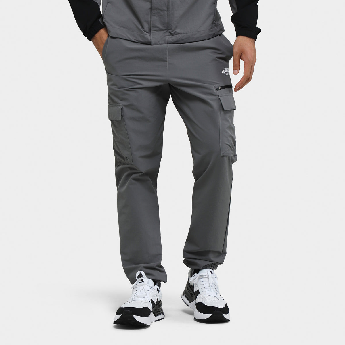 Grey north face cargo pants deals