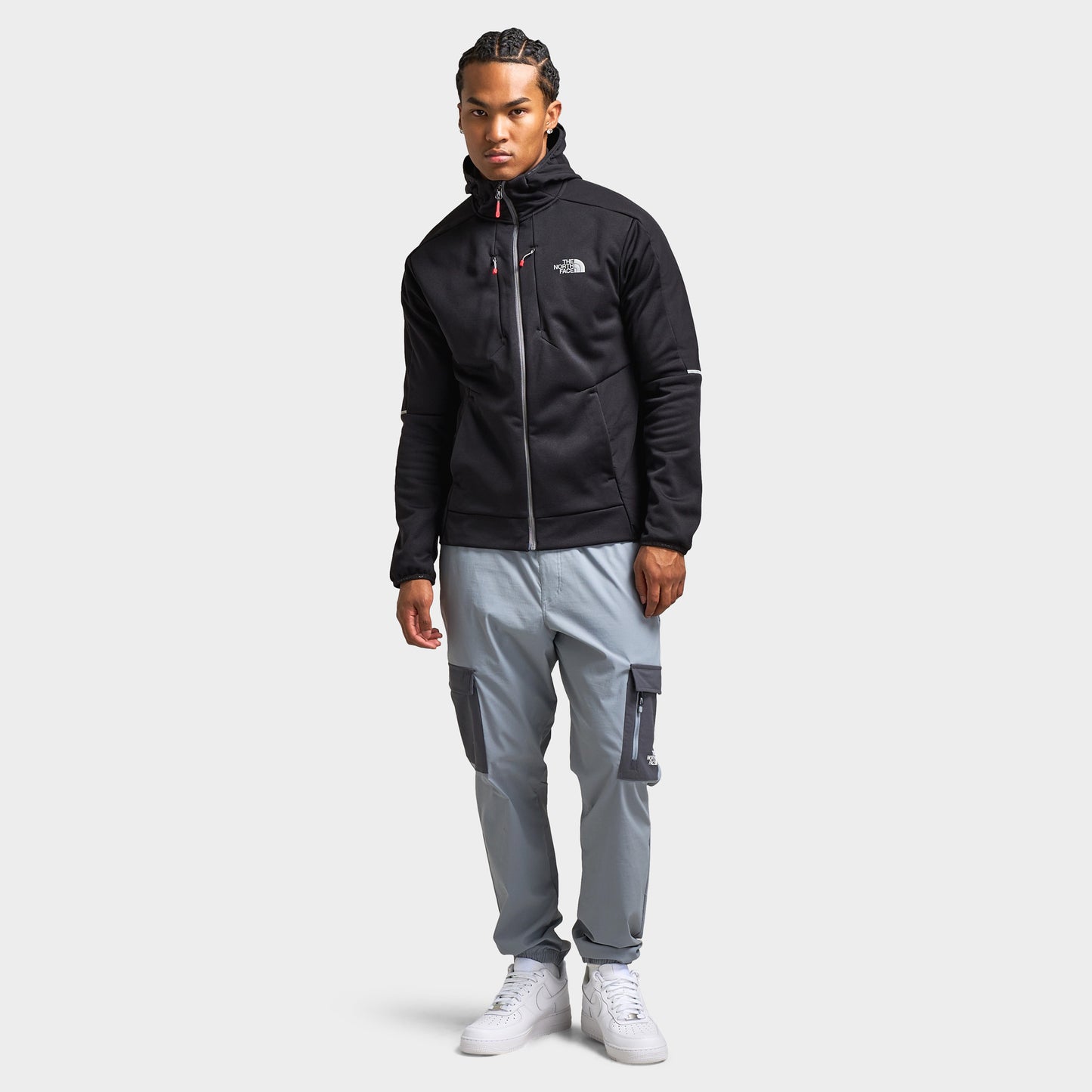 The North Face Mittellegi Chandail à capuchon zippé / Noir TNF