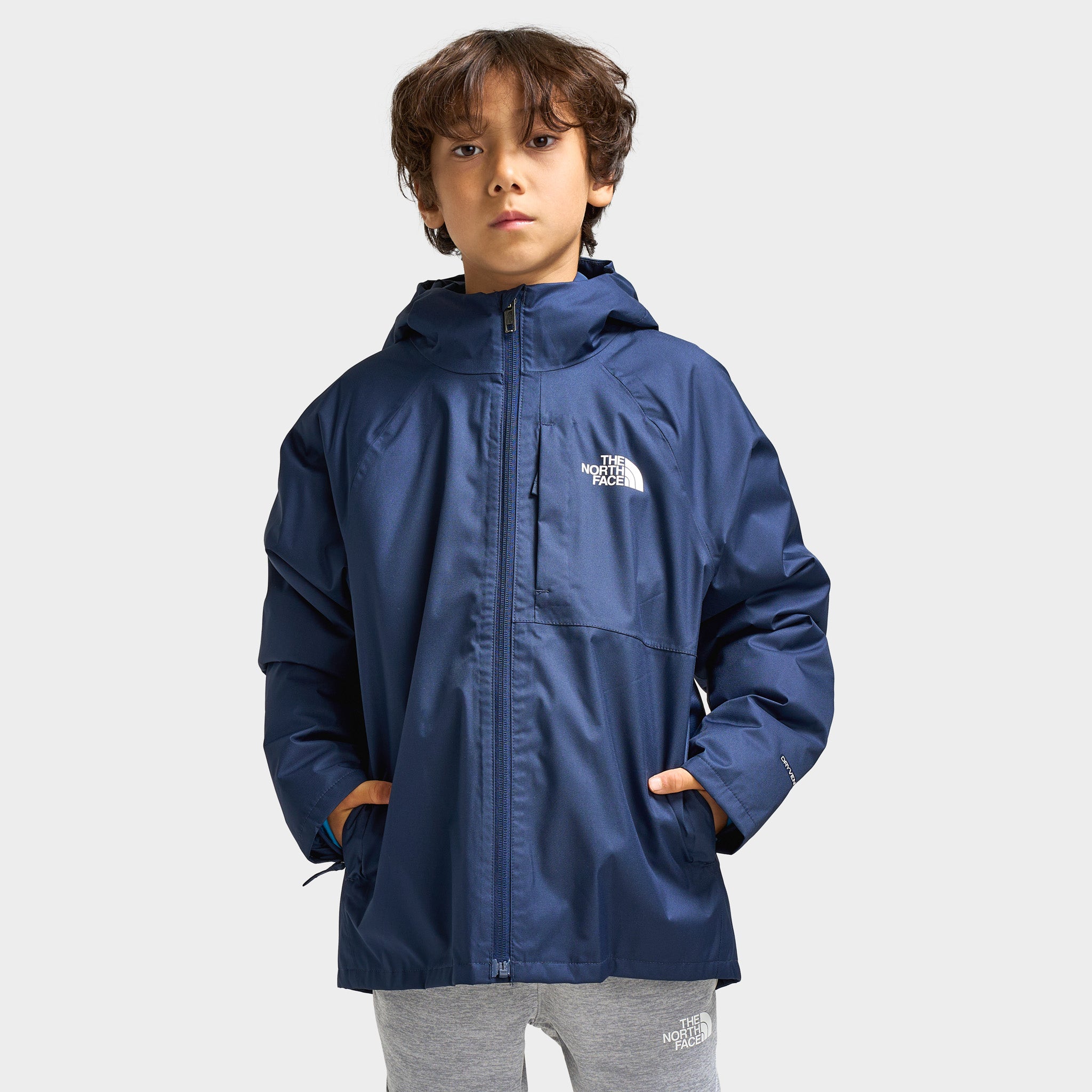 The North Face Juniors' Teen Perrito 4 In 1 Hooded Jacket / Navy