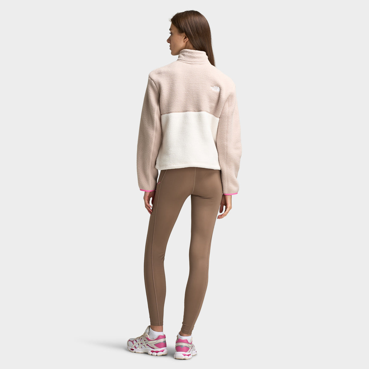 The North Face Femme Yumiori 1/4-Zip Dune Blanche / Taupe