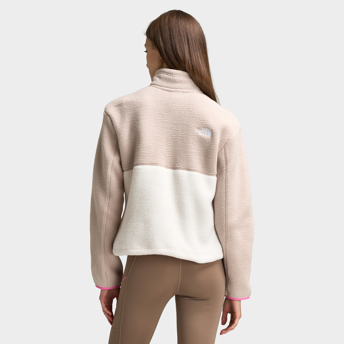 The North Face Femme Yumiori 1/4-Zip Dune Blanche / Taupe