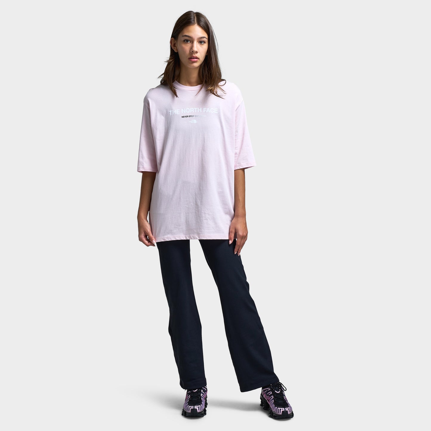 The North Face Women's Gradient Oversized T-Shirt / Pale Blossom