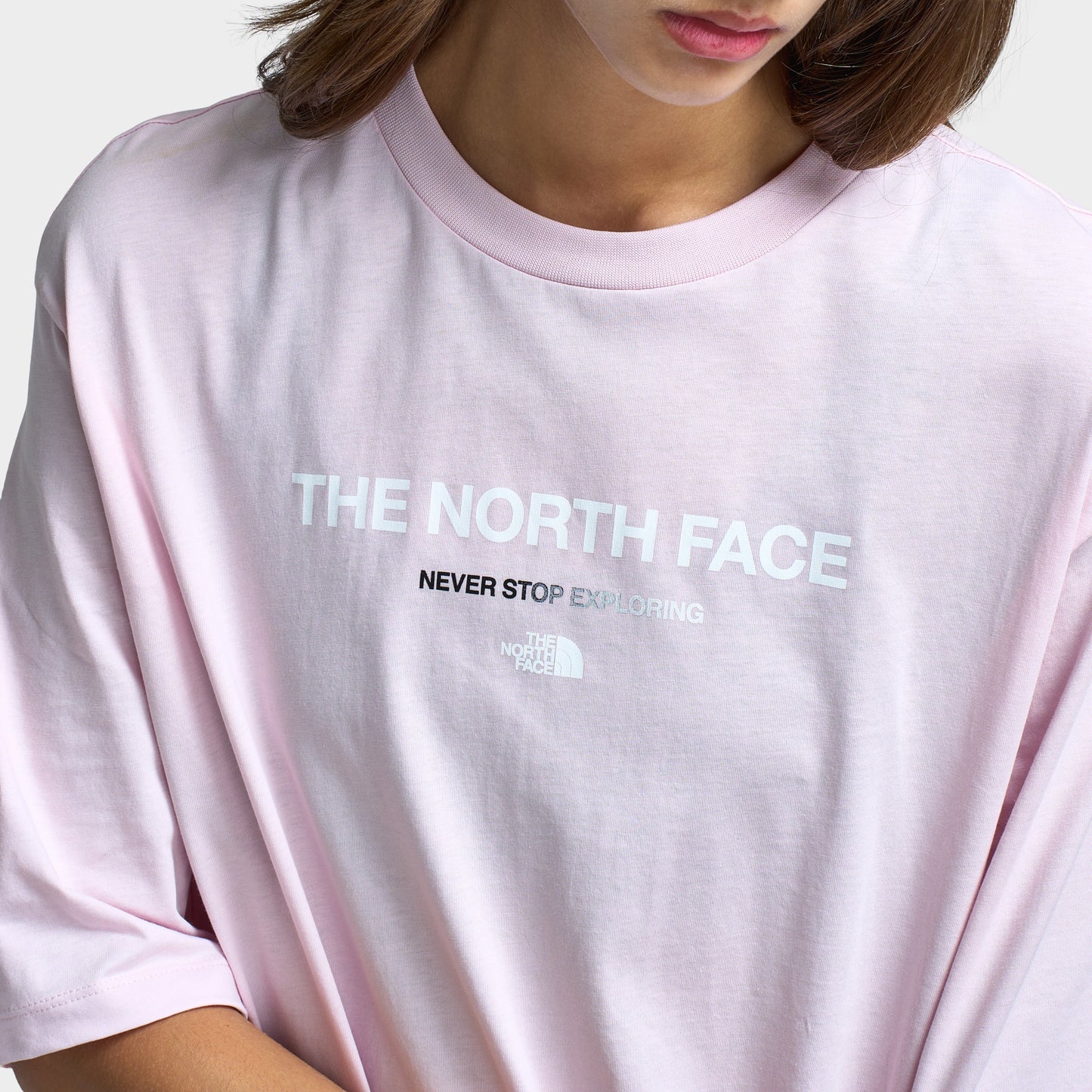 The North Face Women's Gradient Oversized T-Shirt / Pale Blossom