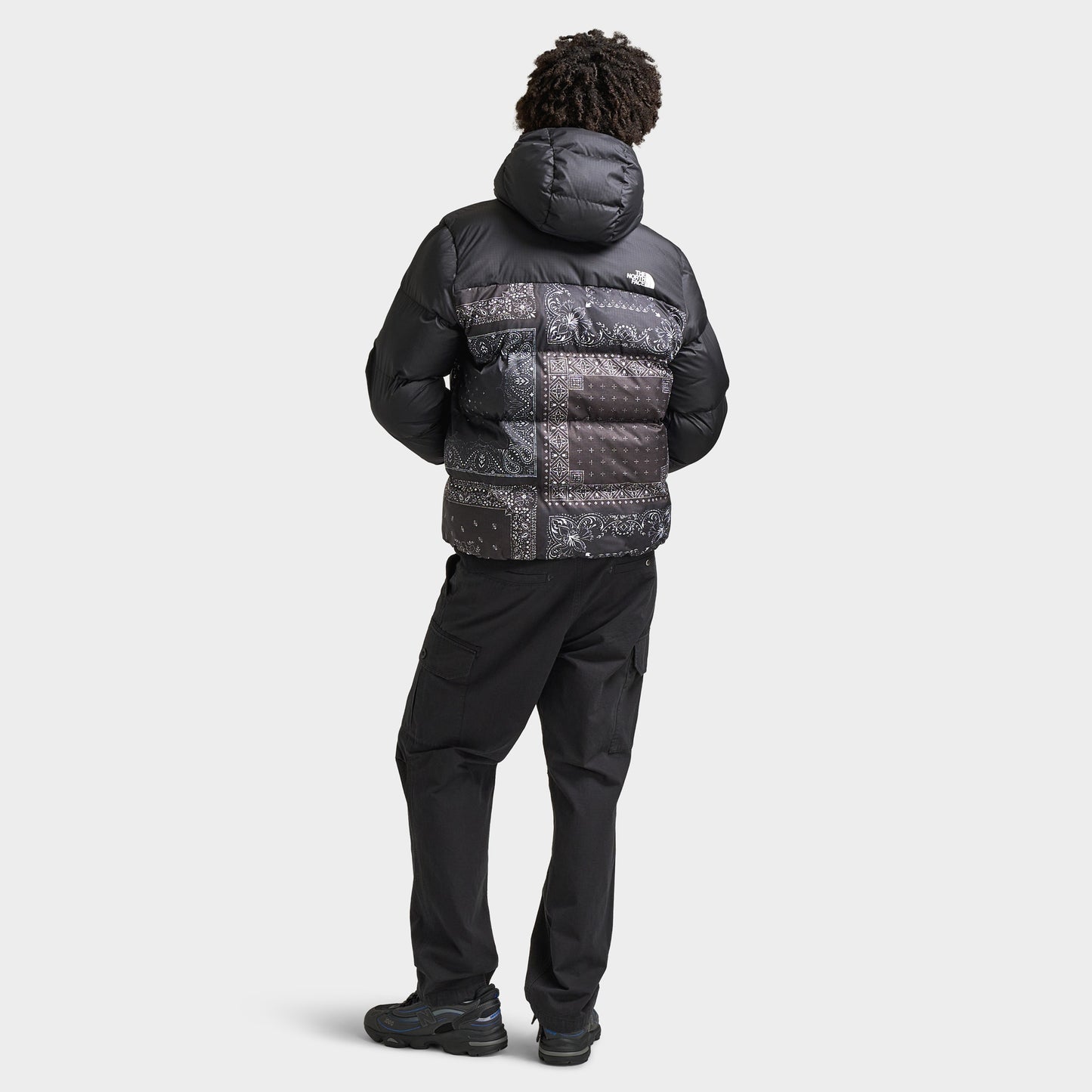The North Face Kanaga Jacket TNF Black / Bandana Print