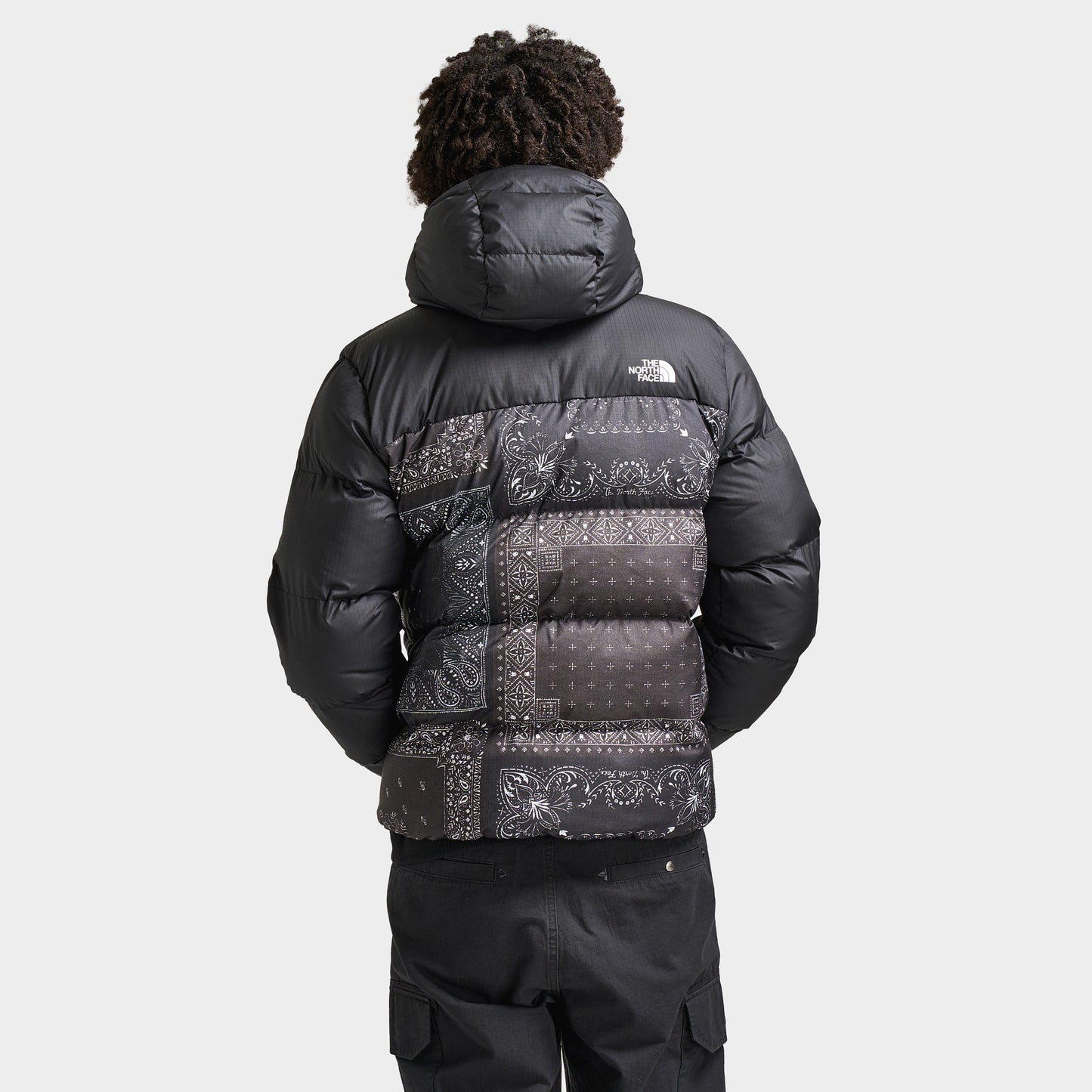 The North Face Kanaga Jacket TNF Black / Bandana Print