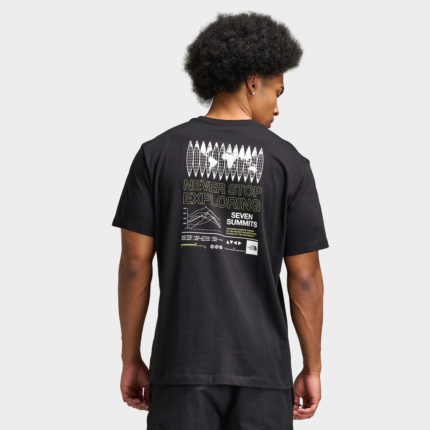 The North Face Globe Relaxed T-Shirt / Black
