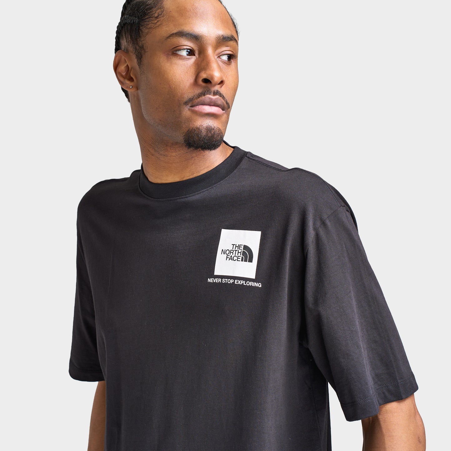 The North Face M Forest Oversized SS Tee / TNF Black