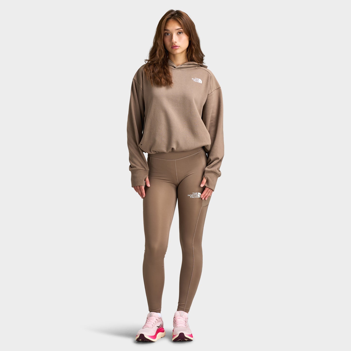 The North Face Femme Legging New Grid / Grenat