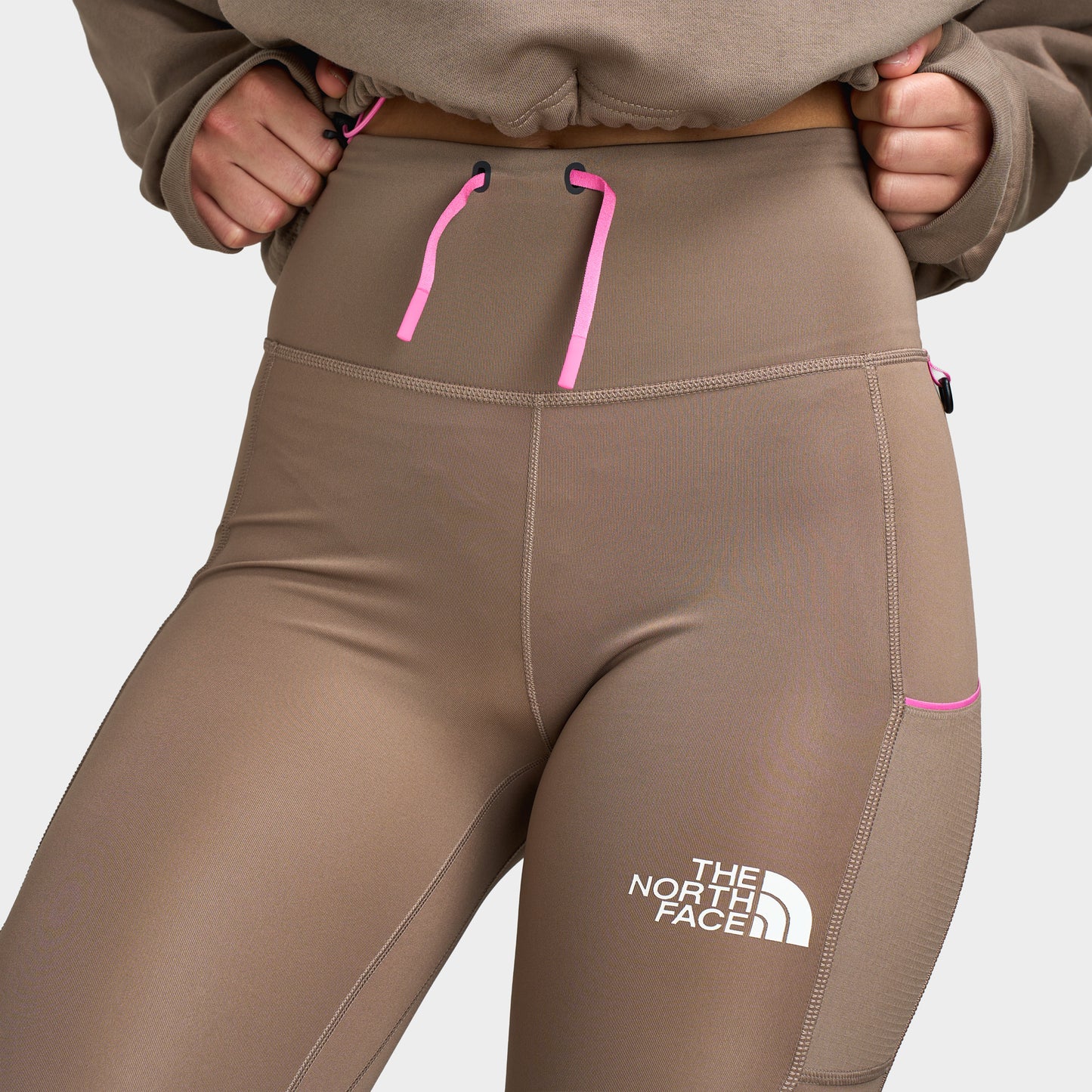 The North Face Femme Legging New Grid / Grenat