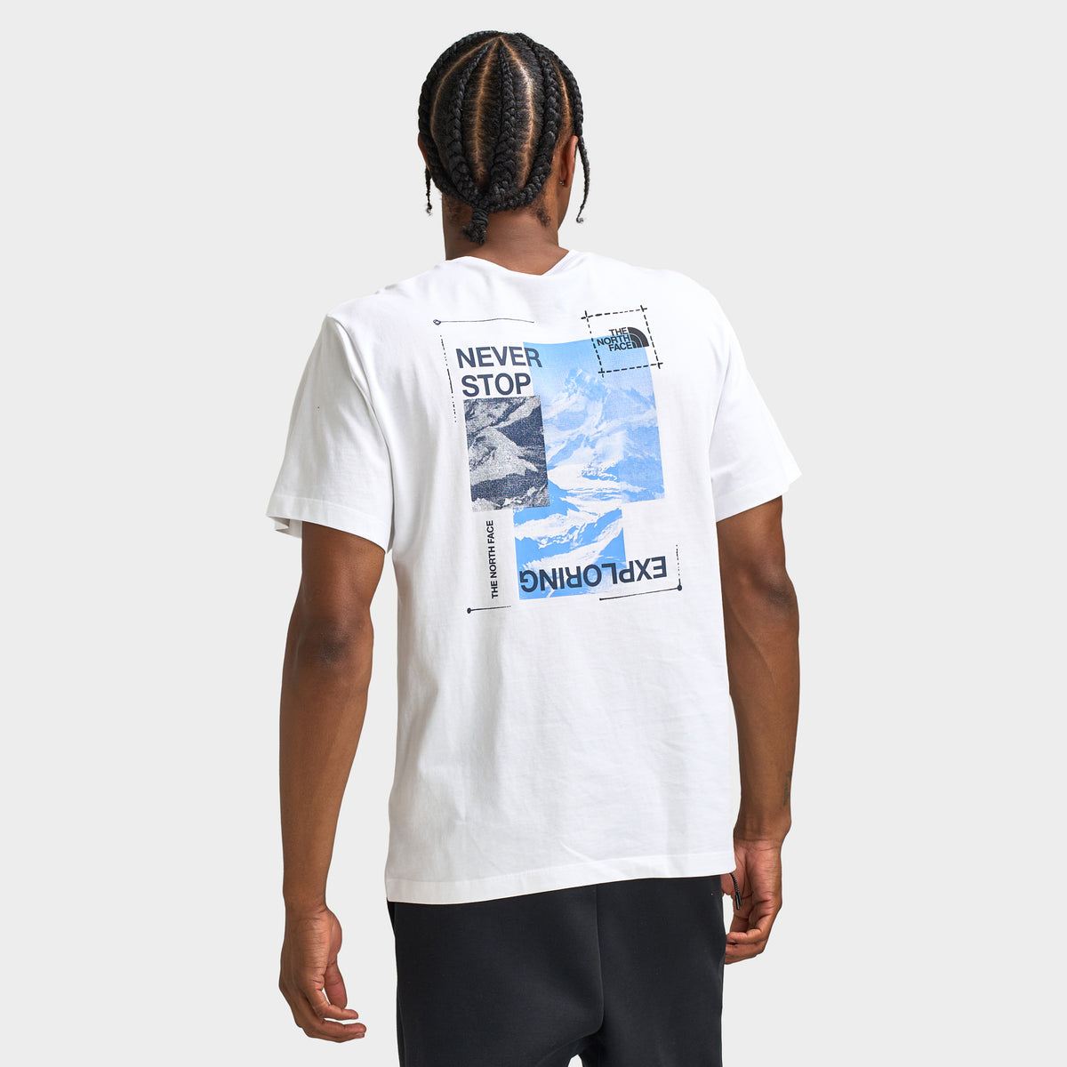 The North Face Stitch Box Relaxed T-Shirt / White