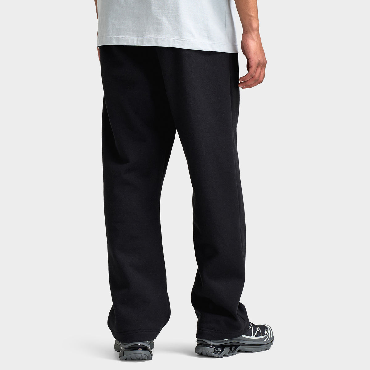 The North Face Astro Logo Pantalon Jogging Ample à Ourlet Ouvert / Noir