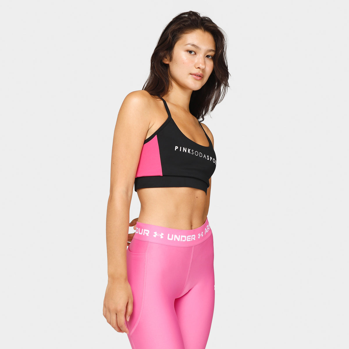 Pink soda gym top sale