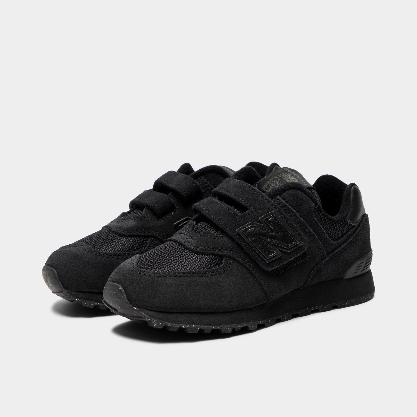 New Balance Children's 574 Black / Black