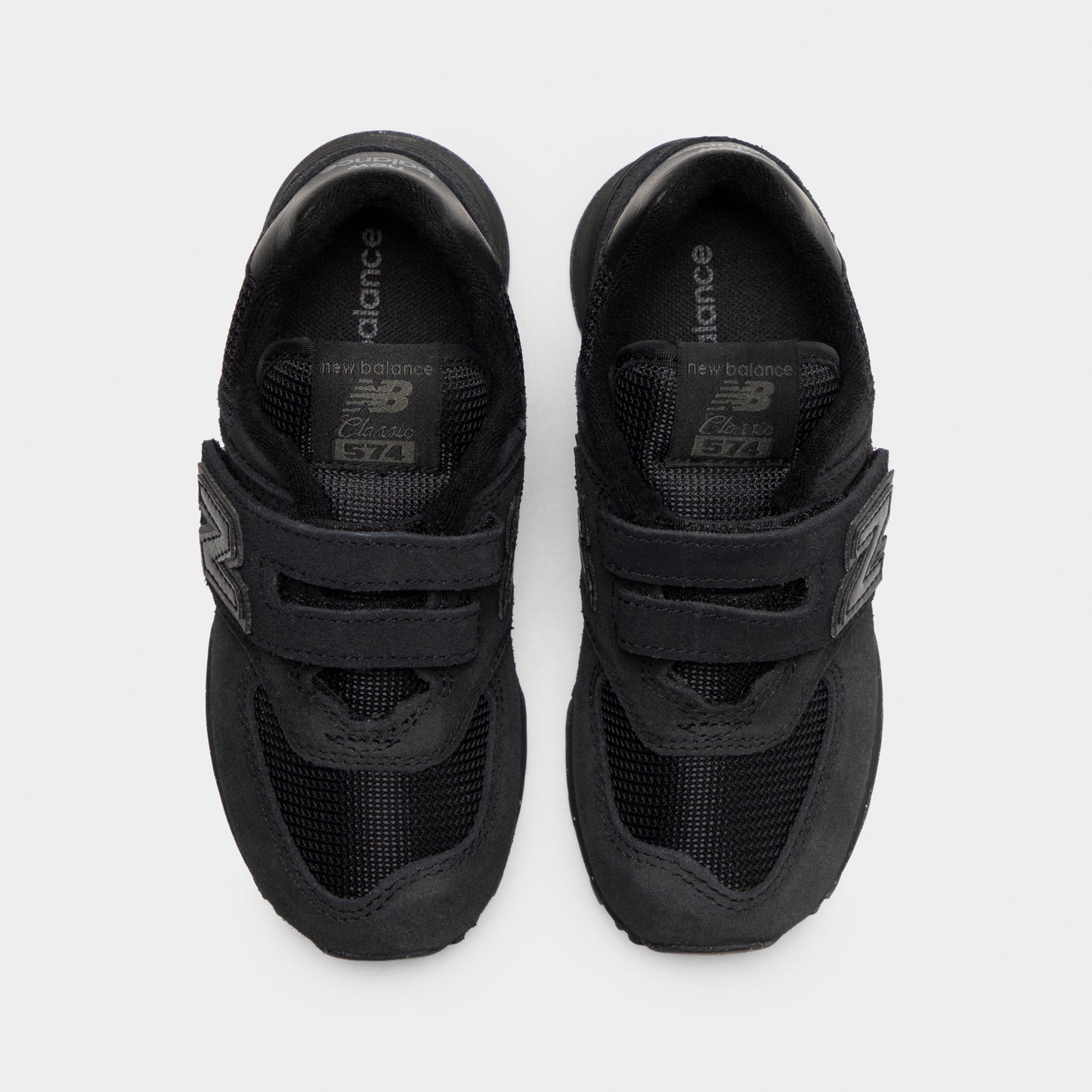New Balance Children's 574 Black / Black