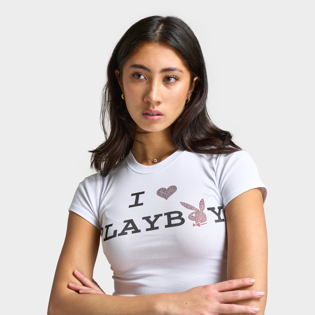 トップス PLAYBOY L/S Crew Neck Tee size 1 Light Grey Men's Crewneck Sweater + Elevate Your Style