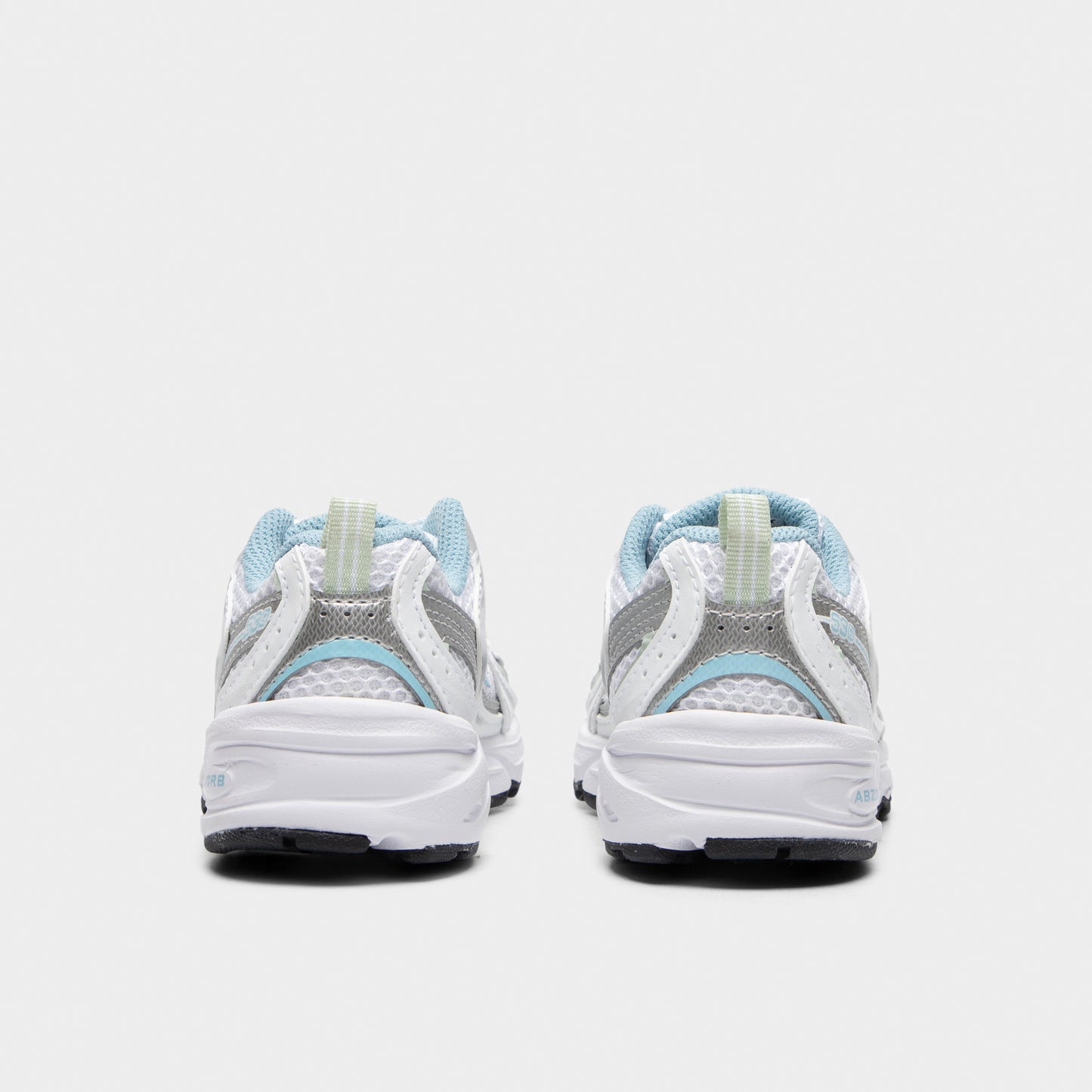 New Balance Children's 530 White / Silver - Light Blue